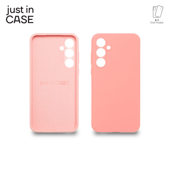 2u1 Extra case MIX PLUS paket maski za telefon Samsung Galaxy A35 PINK slika 1