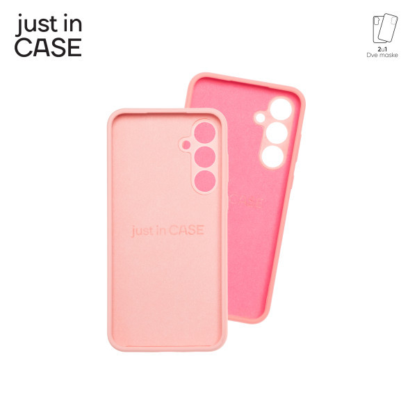 2u1 Extra case MIX PLUS paket maski za telefon Samsung Galaxy A55 PINK slika 3