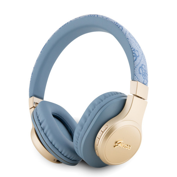 GUESS bluetooth slušalice ''over head/preko glave'' SCRIPT BLUE slika 1