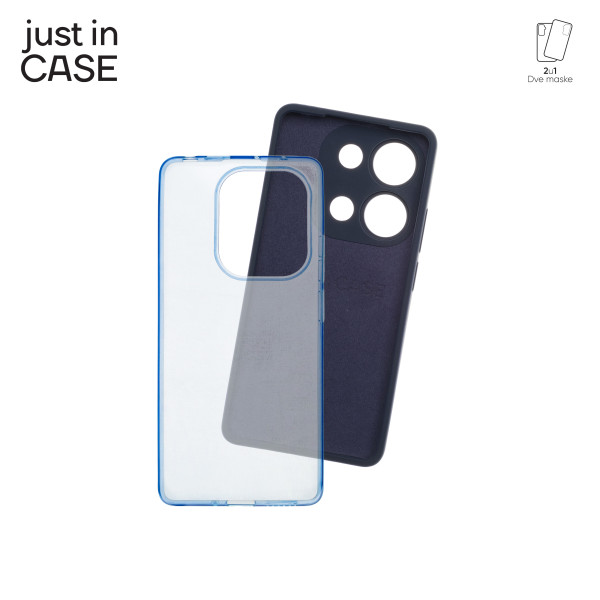 2u1 Extra case MIX PLUS paket maski za telefon Redmi Note 13 Pro 4G PLAVI slika 3