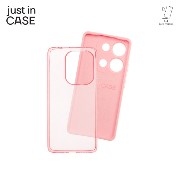 2u1 Extra case MIX PLUS paket maski za telefon Redmi Note 13 Pro 4G PINK slika 3