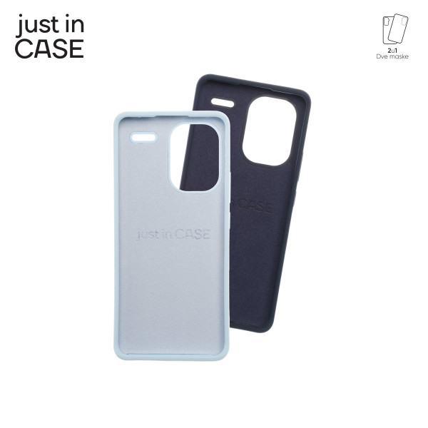 2u1 Extra case MIX PLUS paket maski za telefon Redmi Note 13 Pro+ 5G PLAVI slika 3