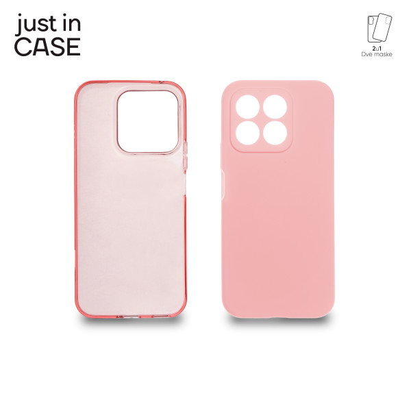 2u1 Extra case MIX paket maski za telefon Honor X8B PINK slika 1