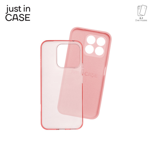 2u1 Extra case MIX paket maski za telefon Honor X8B PINK slika 3