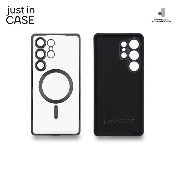 2u1 Extra case MAG MIX PLUS paket CRNI za  Samsung S25 slika 4