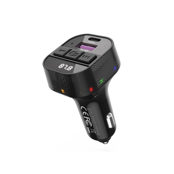 XO transmitter FM Bluetooth MP3 auto punjač 30W BLACK slika 1