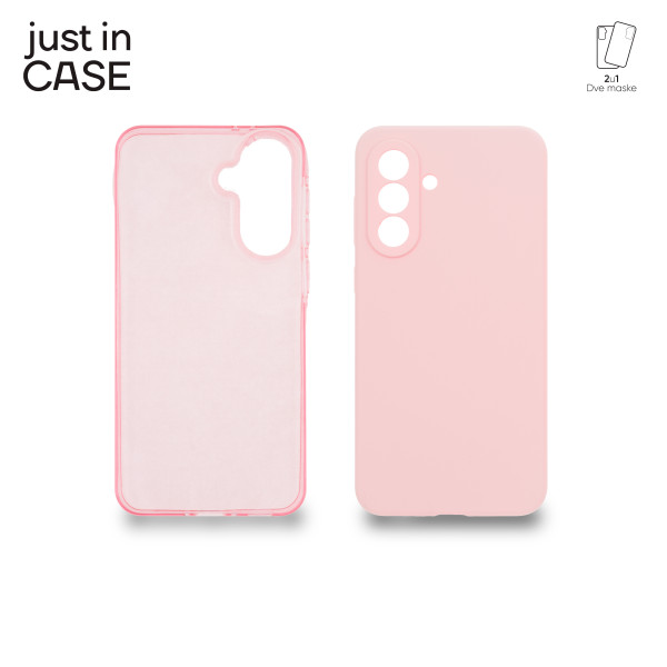 2u1 Extra case MIX paket maski za telefon Samsung Galaxy A56 PINK slika 1