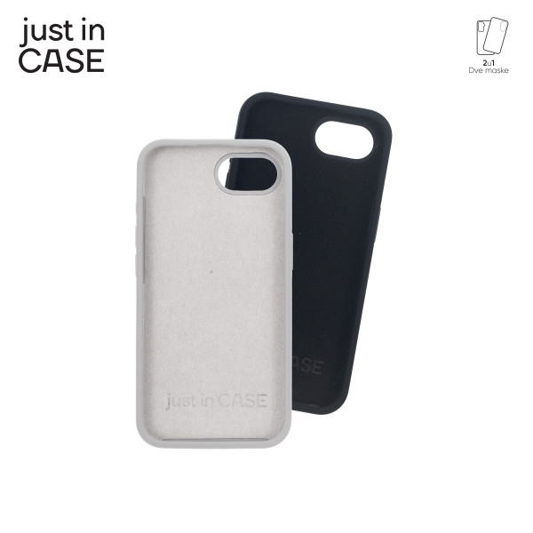 2u1 Extra case MIX PLUS paket CRNI za iPhone 16e slika 3