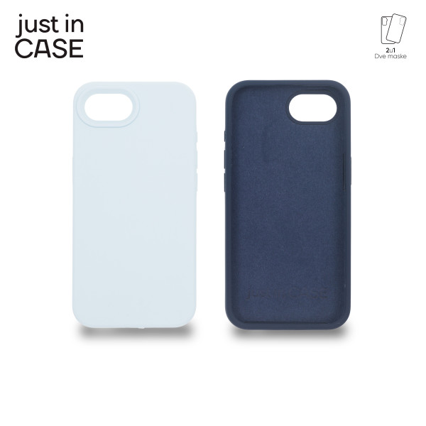 2u1 Extra case MIX PLUS paket PLAVI za iPhone 16e slika 4