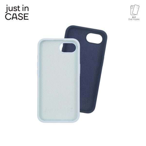 2u1 Extra case MIX PLUS paket PLAVI za iPhone 16e slika 3