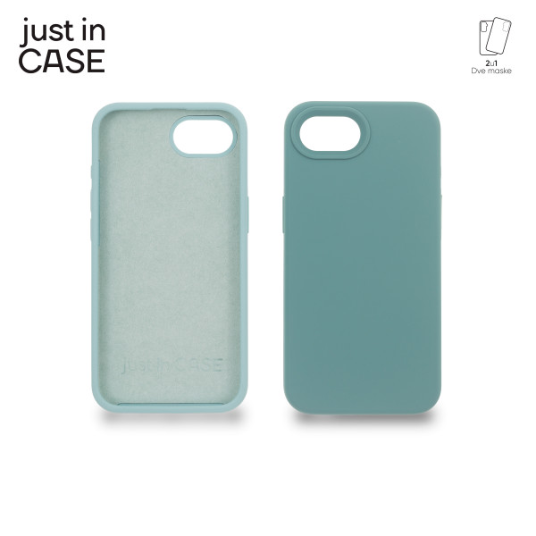 2u1 Extra case MIX PLUS paket ZELENI za iPhone 16e slika 1