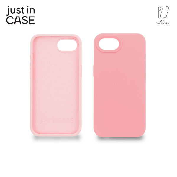 2u1 Extra case MIX PLUS paket PINK za iPhone 16e slika 1