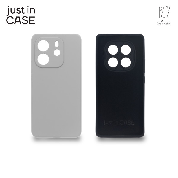 2u1 Extra case MIX PLUS paket maski za telefon CRNI za Redmi Note 14 slika 3