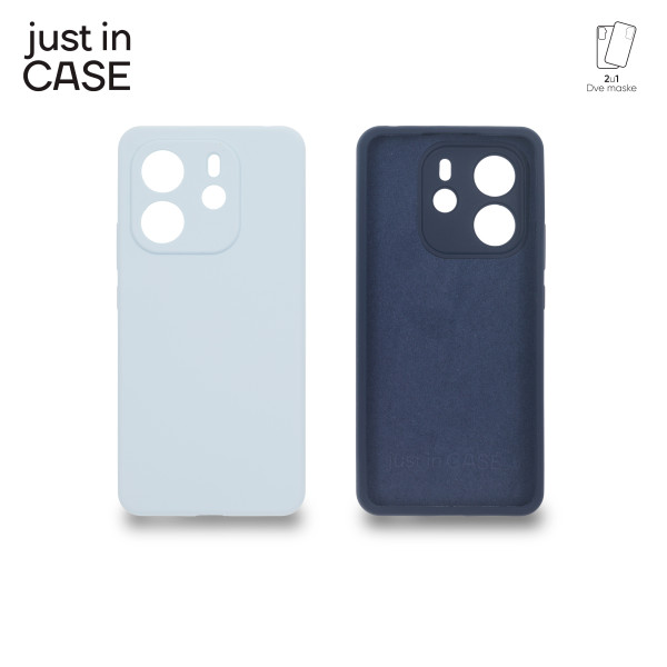 2u1 Extra case MIX PLUS paket maski za telefon PLAVI za Redmi Note 14 slika 4