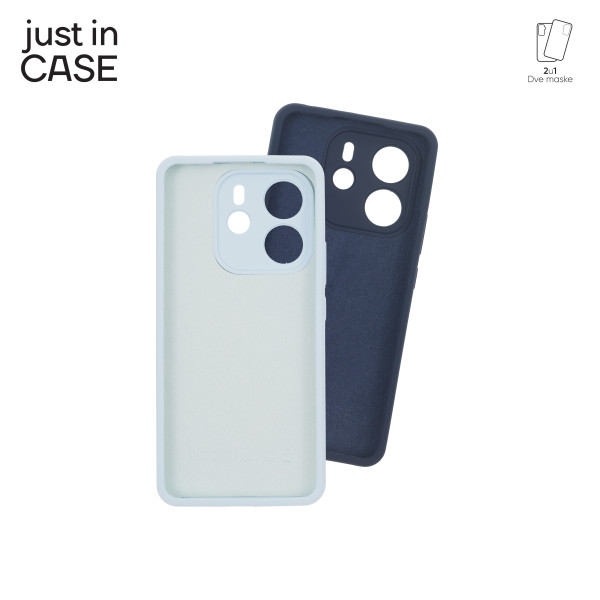 2u1 Extra case MIX PLUS paket maski za telefon PLAVI za Redmi Note 14 slika 3