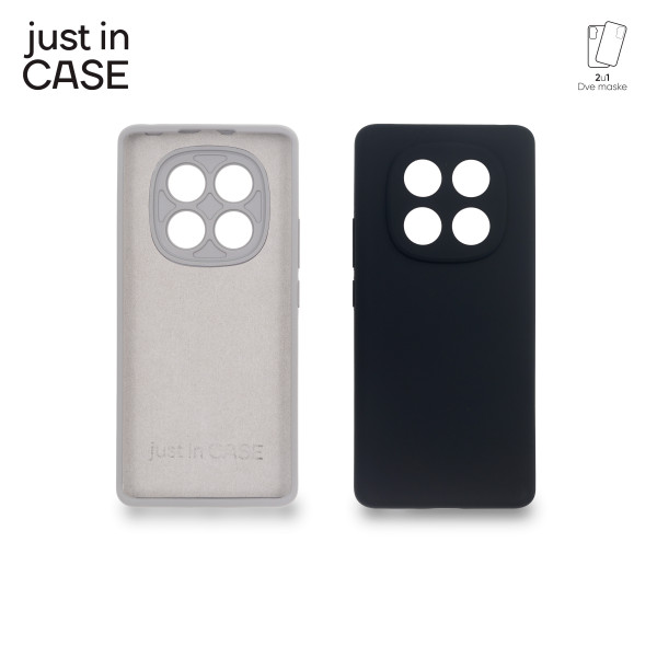 2u1 Extra case MIX PLUS paket maski za telefon CRNI za Redmi Note 14 Pro 4G slika 1