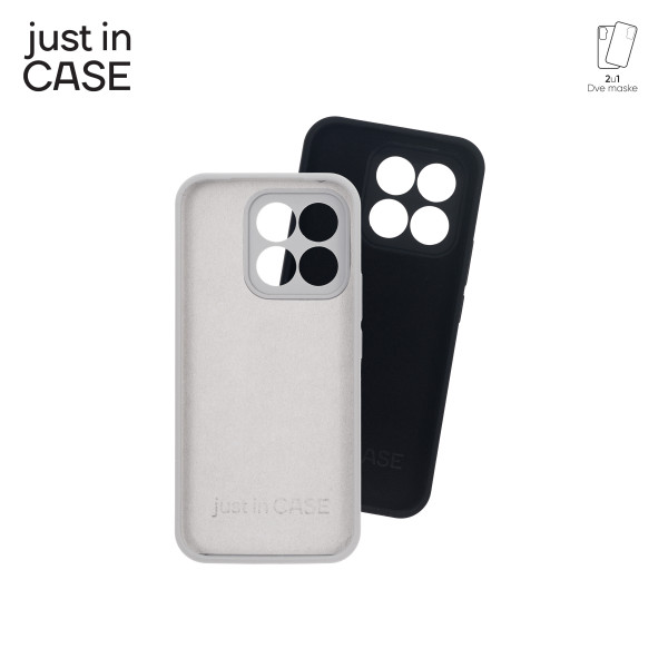 2u1 Extra case MIX PLUS paket maski za telefon Honor X8C CRNI slika 3