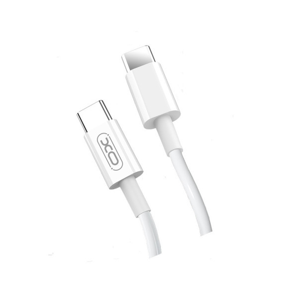 XO PD kabl za telefon USB-C - USB-C 1m WHITE slika 1