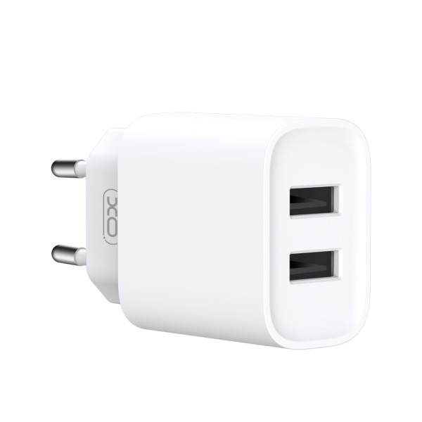 XO kućni punjač 2,1A sa dva USB A konektora slika 1