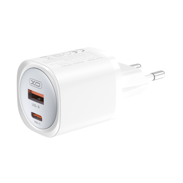 XO kućni punjač od 30w sa USB A i USB C konektorom slika 1
