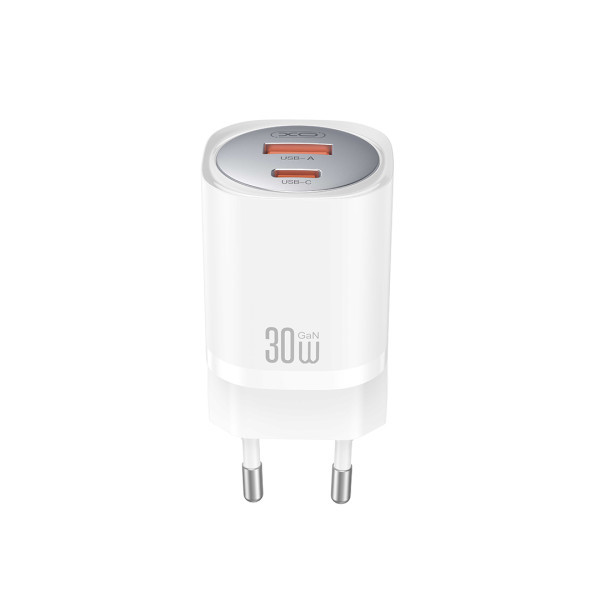 XO kućni punjač od 30w sa USB A i USB C konektorom slika 3