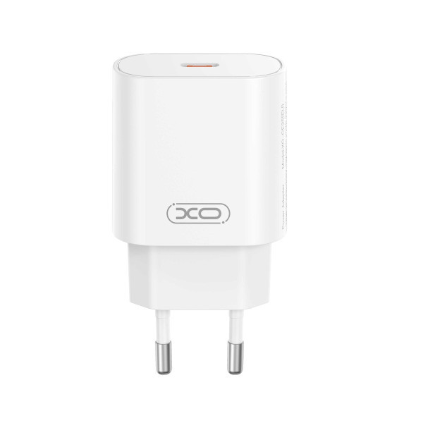 XO kućni punjač od 25W sa USB-C konektorom WHITE slika 1