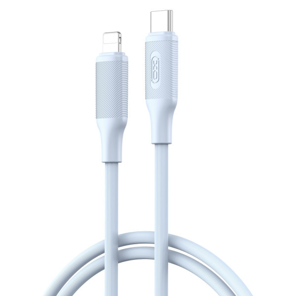 XO kabl za telefon USB-C - Lightning 1m 27W BLUE slika 3