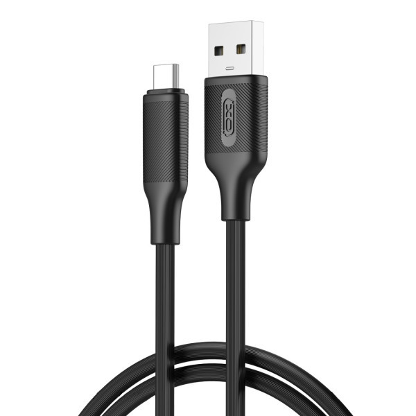 XO kabl za telefon USB - USB-C 1m 2.4A BLACK slika 1