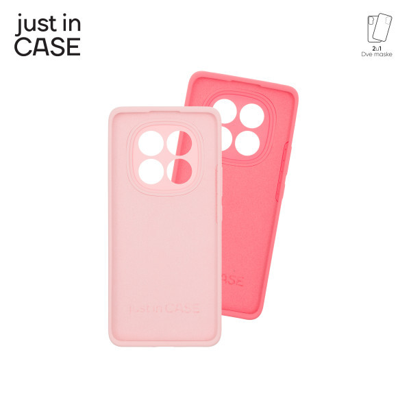 2u1 Extra case MIX PLUS paket PINK za Redmi Note 14 Pro+ 5G slika 3