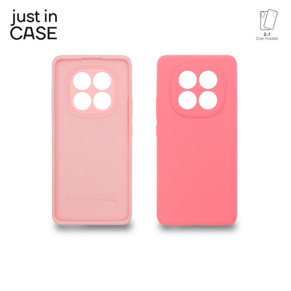 2u1 Extra case MIX PLUS paket PINK za Redmi Note 14 Pro+ 5G slika 1