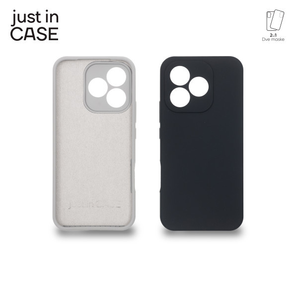 2u1 Extra case MIX PLUS paket CRNI za Honor 400 LITE slika 1