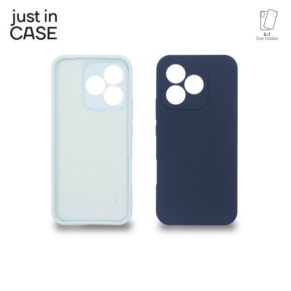 2u1 Extra case MIX PLUS paket PLAVI za Honor 400 LITE slika 1