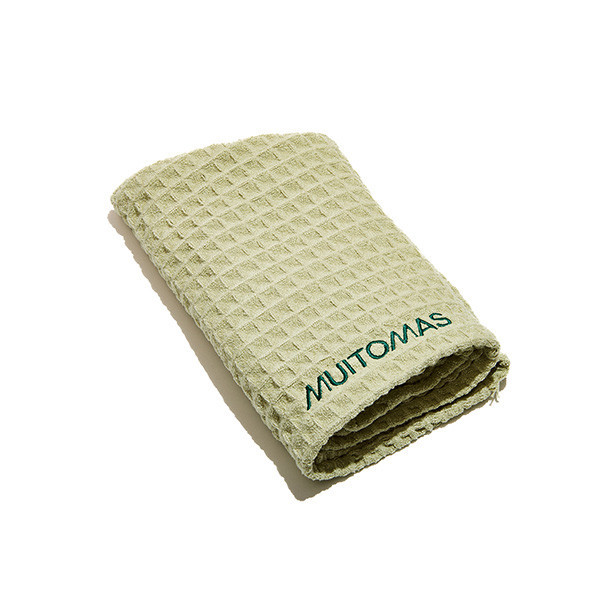MUITOMAS mikrofiber peškir za kosu u ZELENOJ boji slika 1
