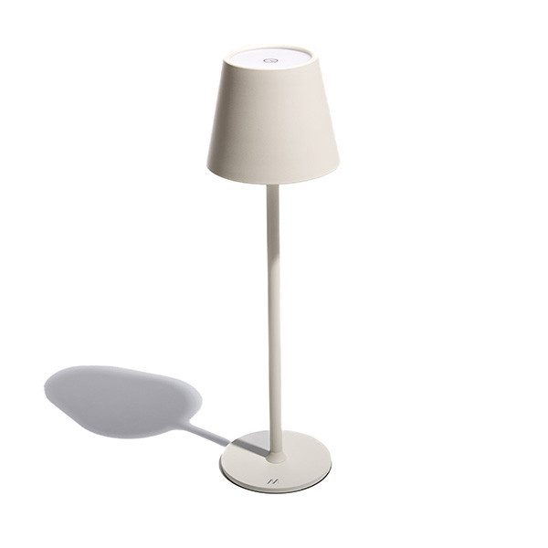 MUITOMAS stona lampa u BELOJ boji slika 1