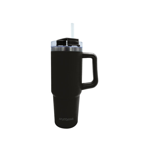 MUITOMAS termos šolja 900ml u CRNOJ boji slika 1