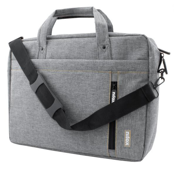 Nilox torba za laptop 15.6 u SIVOJ boji slika 5
