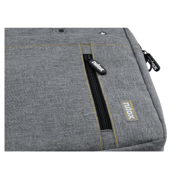 Nilox torba za laptop 15.6 u SIVOJ boji slika 3