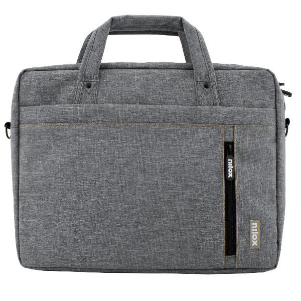 Nilox torba za laptop 15.6 u SIVOJ boji slika 1