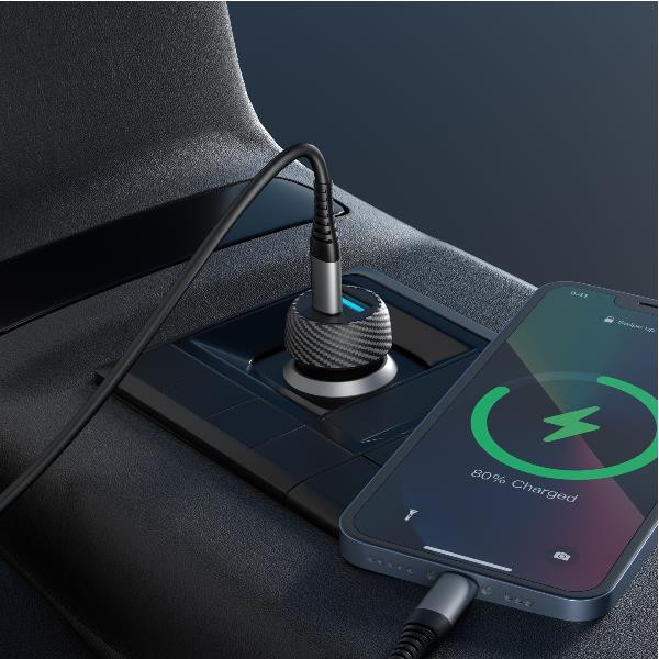 CELLY auto punjač 35W sa USB-C i USB-A portovima slika 5