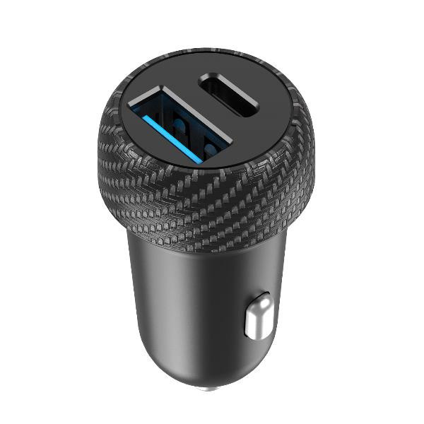 CELLY auto punjač 45W sa USB-C i USB-A portovima slika 1