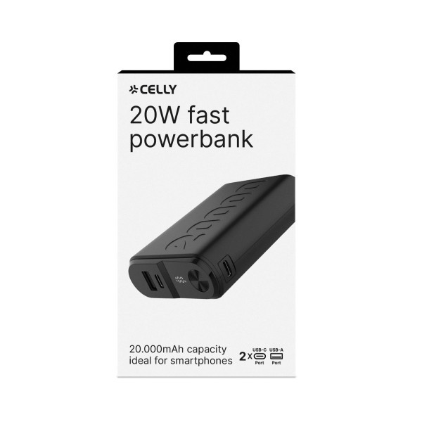 CELLY Power bank od 20000mAh PBUP20000BK slika 4