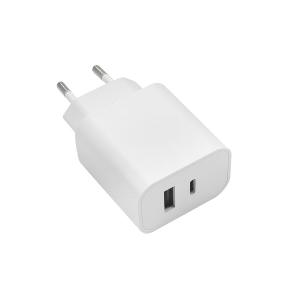 MAXLIFE kućni punjač za telefon od 20W sa USB-A i USB-C ulazom WHITE slika 5