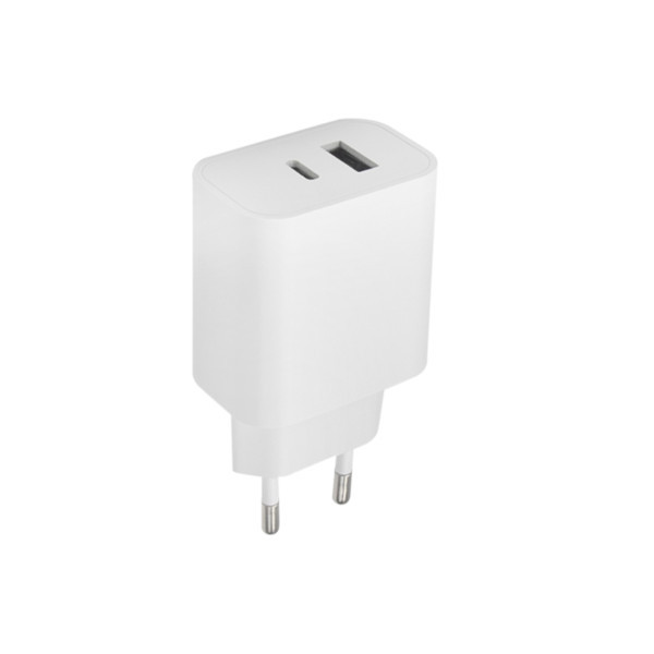 MAXLIFE kućni punjač za telefon od 20W sa USB-A i USB-C ulazom WHITE slika 4