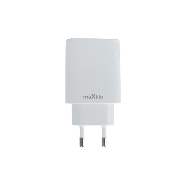 MAXLIFE kućni punjač za telefon od 20W sa USB-C ulazom WHITE slika 5