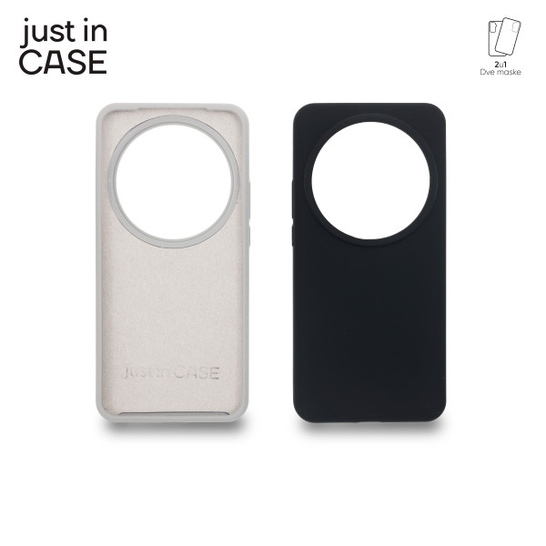 2u1 Extra case MIX PLUS paket CRNI za Xiaomi 15 Ultra slika 1