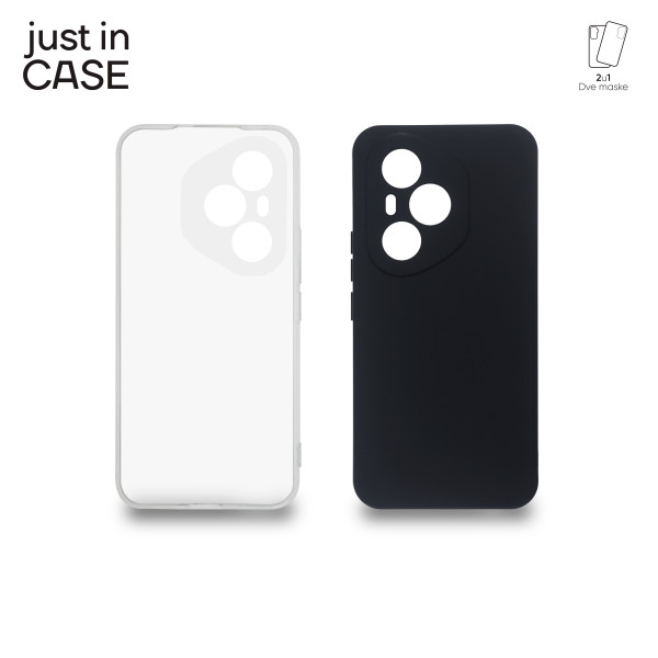 2u1 Extra case MIX PLUS paket CRNI za Honor 400 Pro slika 1