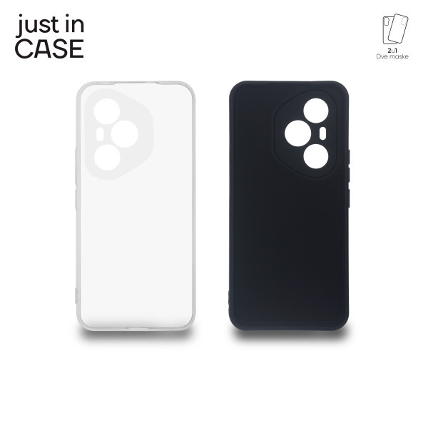 2u1 Extra case MIX PLUS paket CRNI za Honor 400 Pro slika 4
