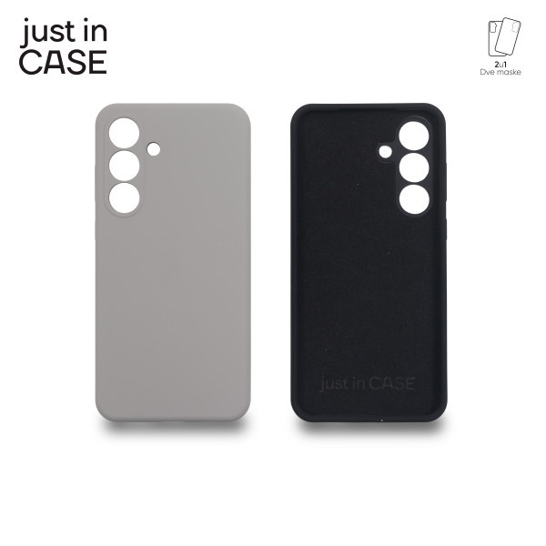2u1 Extra case MIX PLUS paket maski za telefon za Samsung S25FE CRNI slika 3