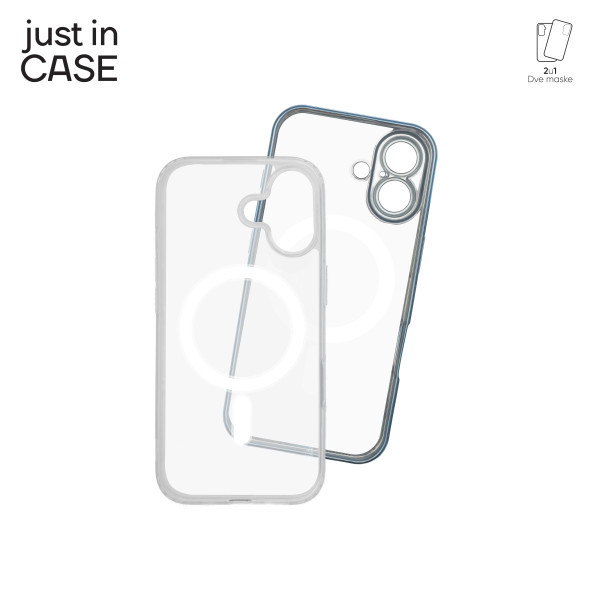 2u1 Extra case MAG MIX paket maski za telefon za iPhone 17 PLAVI slika 3