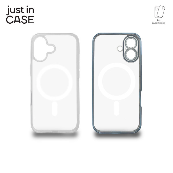 2u1 Extra case MAG MIX paket maski za telefon za iPhone 17 PLAVI slika 4